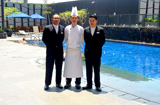 Team from Grand Mercure Roxy Singapore, Singapore National Restaurant Skills Competition 2013
