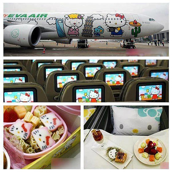 Eva Air Hello Kitty Jet