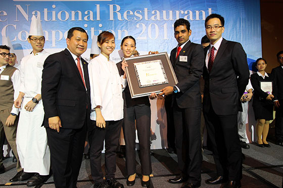 Singapore National Restaurant Skills Competition Finals 2013