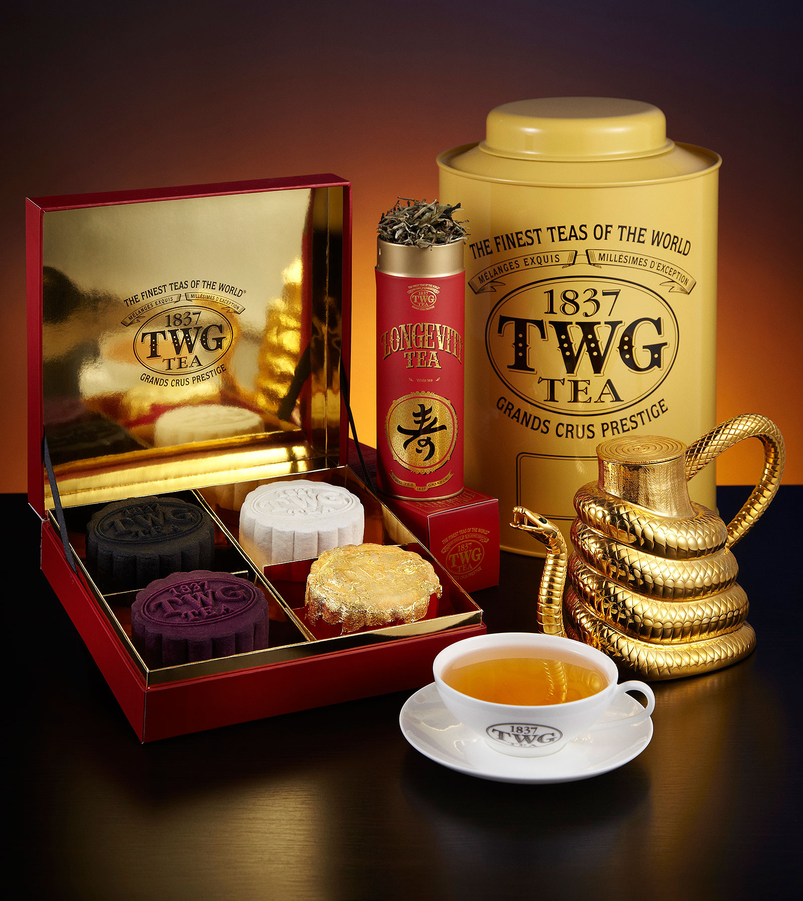 TWG Tea mooncakes