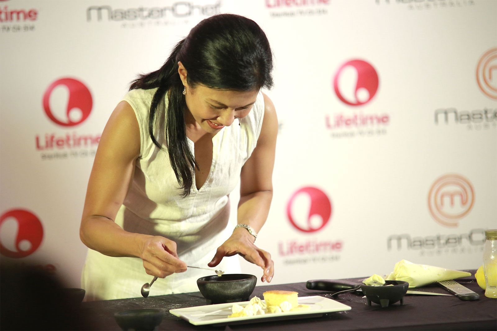 MasterChef Australia finalist Audra Morrice in Singapore