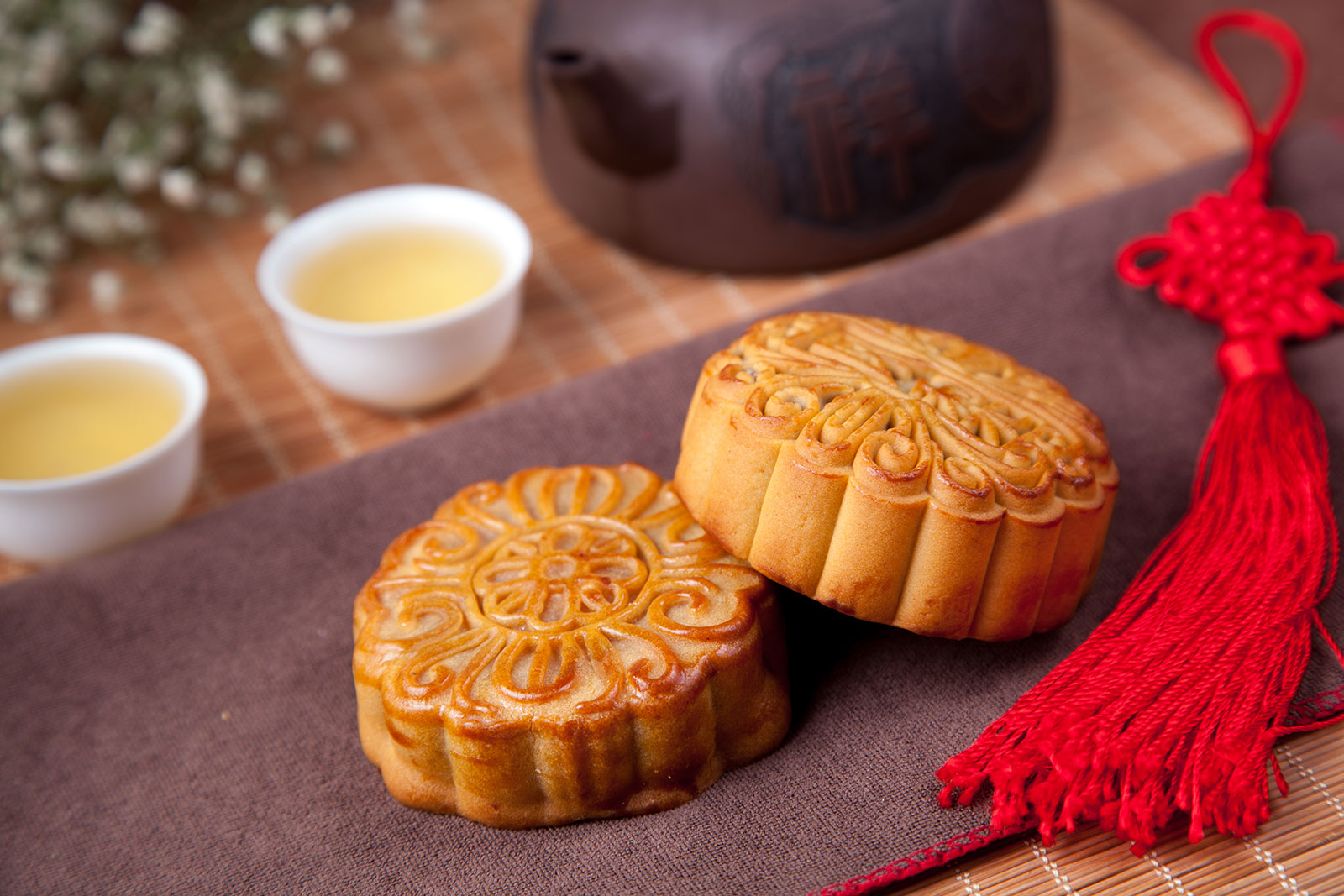 Traditional mooncakes