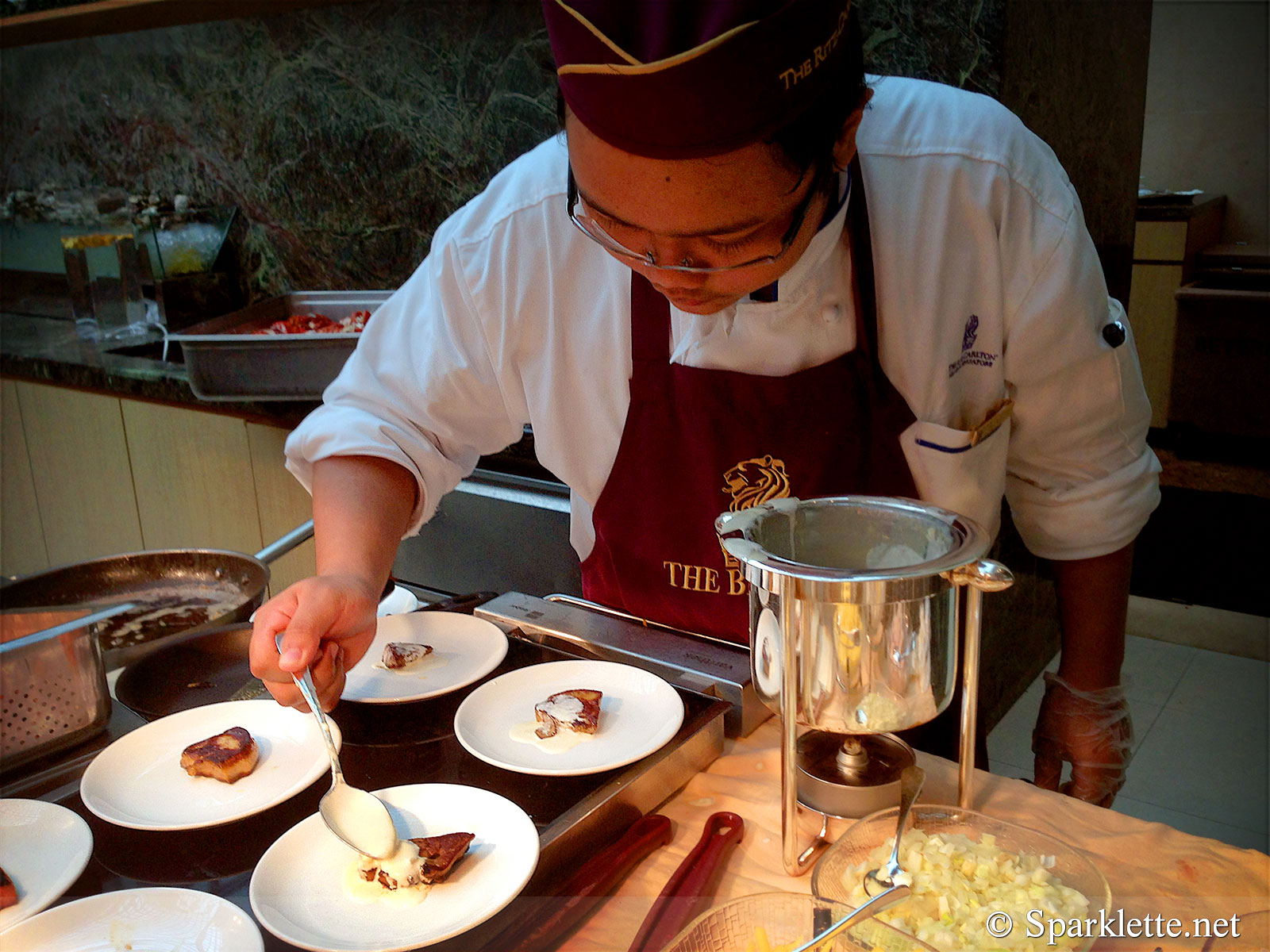 Truffle champagne brunch buffet at Greenhouse, The Ritz-Carlton, Millenia Singapore