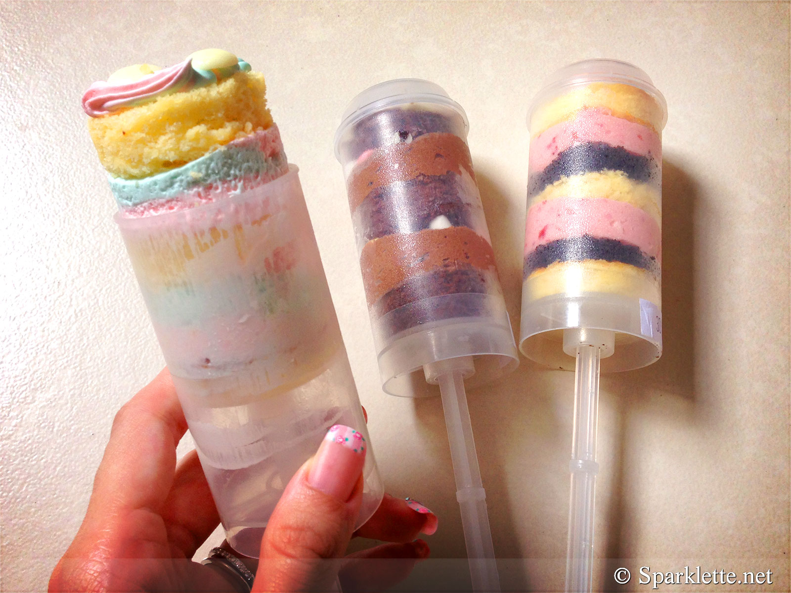 Make Rainbow Cake Push Pops under $12 | Cake push pops, Push pop desserts,  Rainbow cake pops