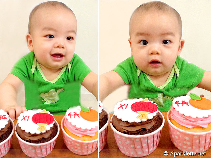 Chinese New Year cupcakes from Emicakes