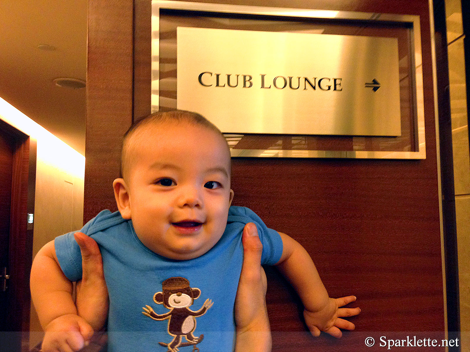 Baby Ethan at Park Hotel Clarke Quay