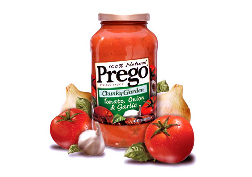 Prego's Tomato, Onion & Garlic Italian Sauce