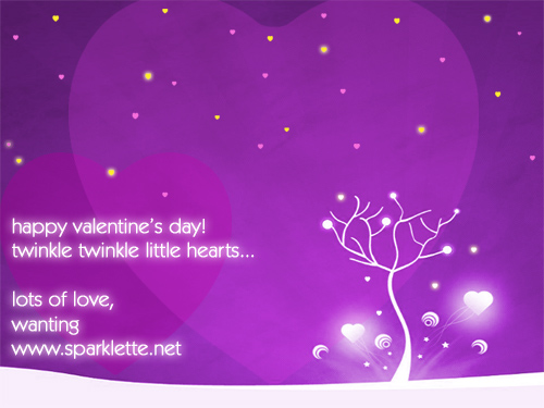 Happy Valentine's Day 2006 from Sparklette
