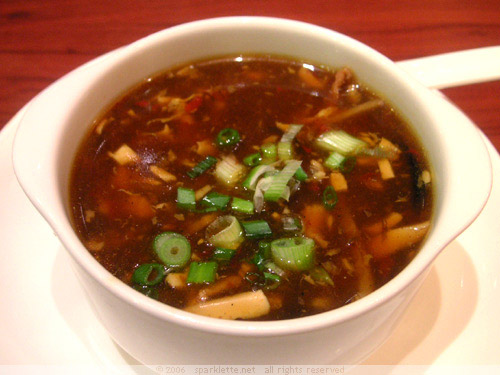 Spicy & Sour Soup in Sichuan Style