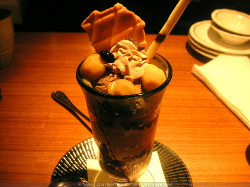 Marron Chocolate Parfait