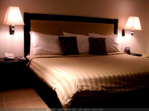 King size bed