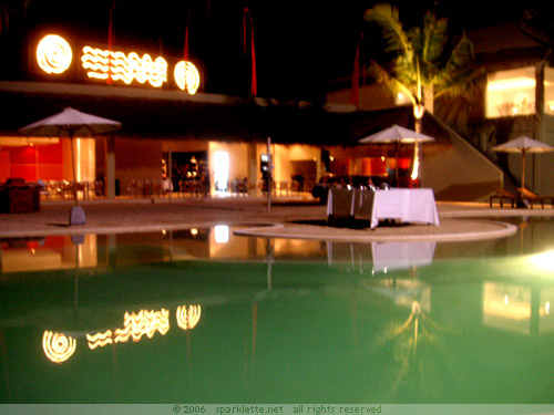 Beach pool view from my patio