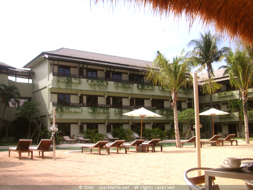 Contiki Resort Bali in daylight