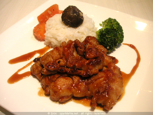 Grilled Teriyaki Chicken Thigh