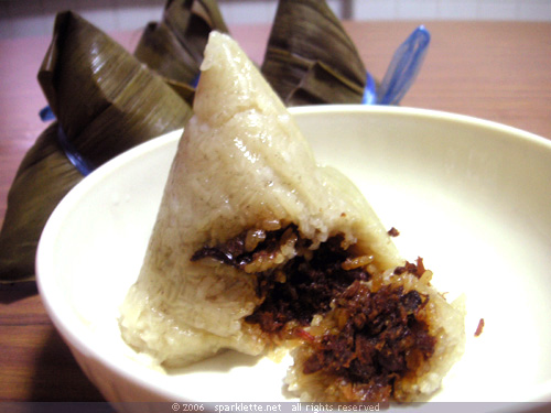 Nonya rice dumplings from Daun Pandan Rice Dumpling