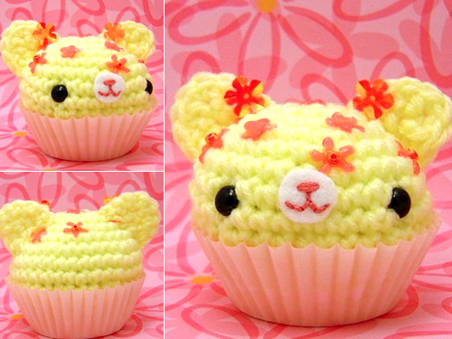 Lemon & Strawberry Creme Cupcake, Rocher art