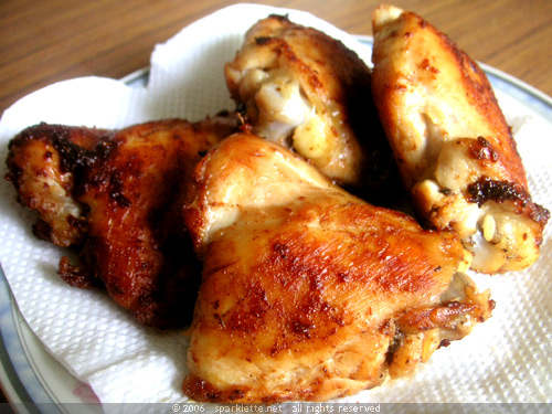 Chicken Thighs marinated with secret ingredient