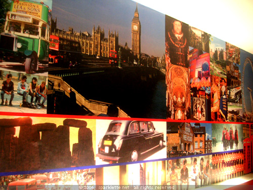 Photo montage mural