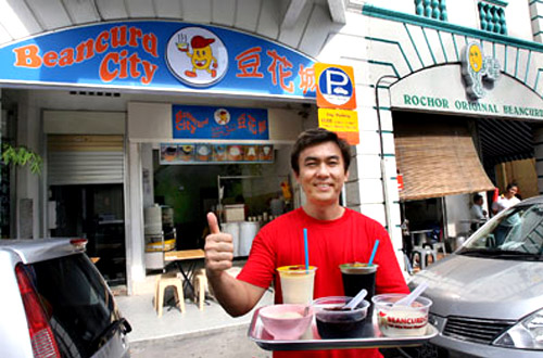 David Koh, owner of Beancurd City