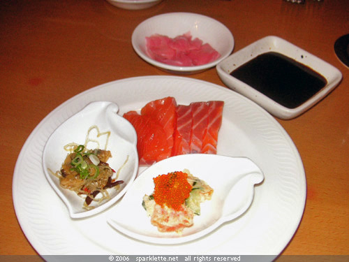 Salmon Sashimi