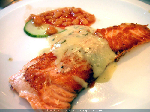 Salmon Teppanyaki