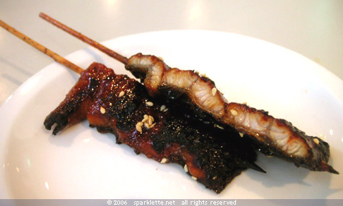 Unagi Satay