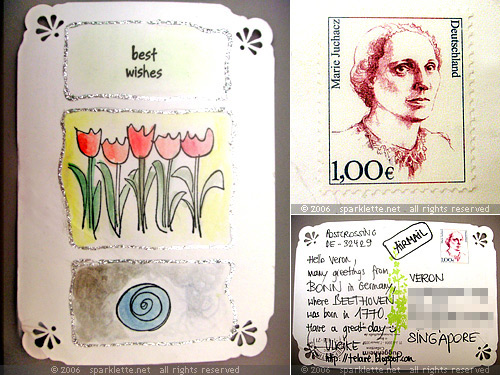 Postcard from Ulrike of Bonn, Germany