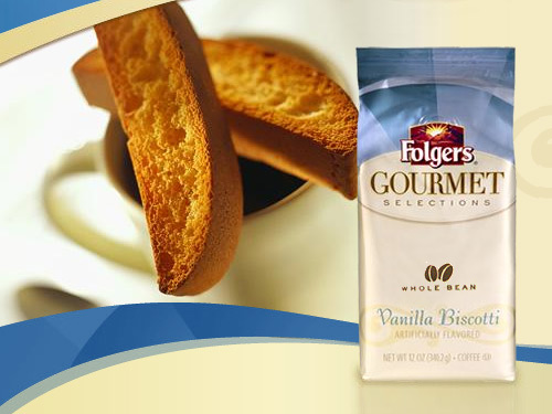 Folgers Gourmet Selections – Vanilla Biscotti
