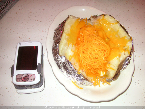 Potato with cheese