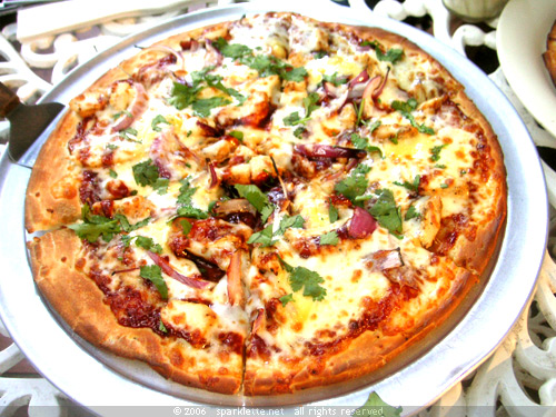 Barbequed Chicken Pizza