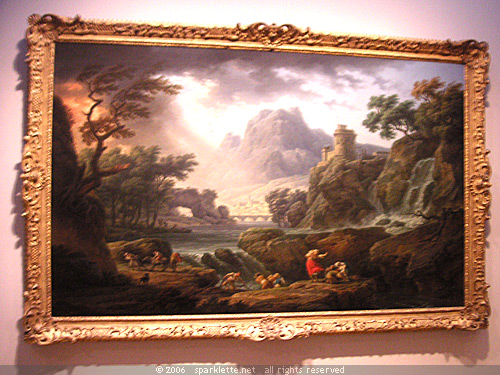 Mountain Landscape with Approaching Storm, Claude-Joseph Vernet, 1775