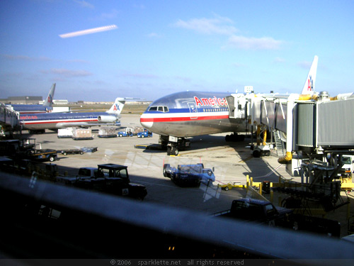 American Airlines plane