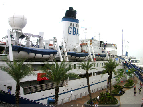 World's oldest active passenger ship, Doulos