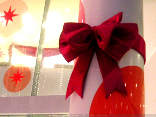 Pretty red ribbon