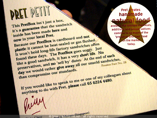 Pret sandwich box