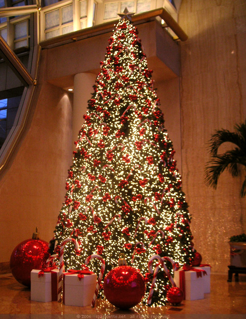 Christmas Tree at the Ritz-Carlton