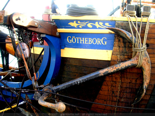 Anchor of the Swedish Ship Gotheborg