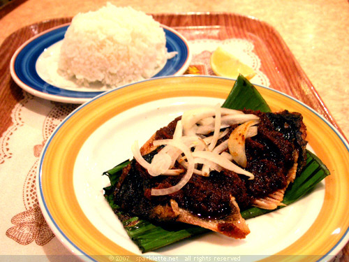 Sambal Stingray with Rice