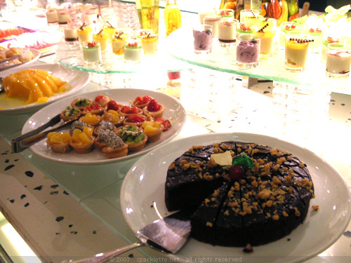 Assorted desserts, cakes and tarts