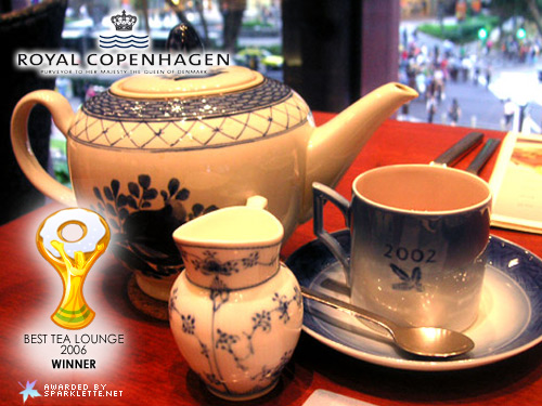 Royal Copenhagen Tea Lounge & Restaurant, Best Tea Lounge (Winner)