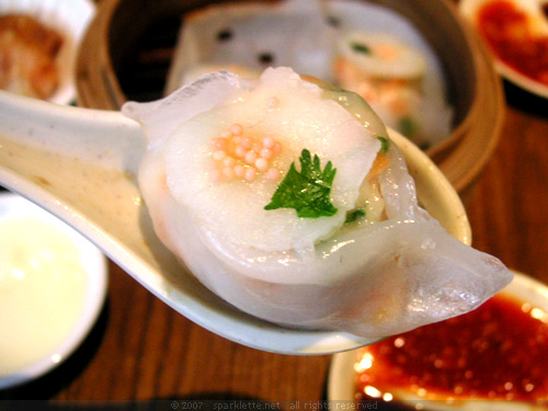 Steamed Dumplings with Scallop Filling