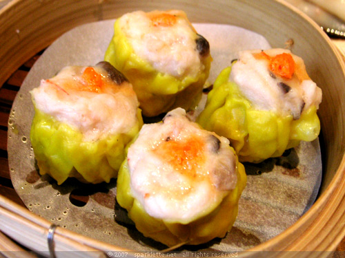 Steamed Mushroom and Pork Dumplings