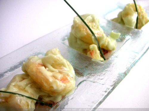 Scallop and Prawn in Creamy Sauce