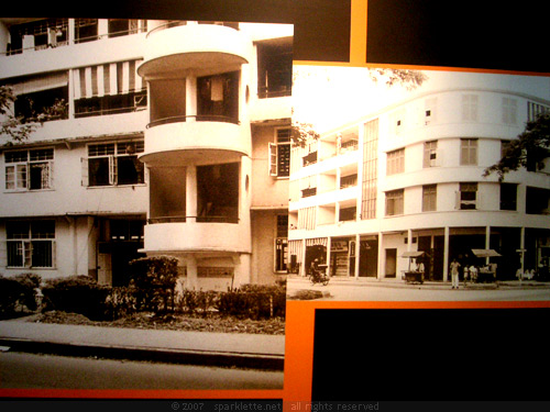 Old flats in Tiong Bahru can still be seen today