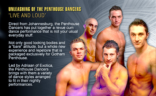 Male exotic dance group, Odyssey