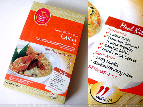 Prima Taste's Ready-to-Cook Meal Kit for Laksa