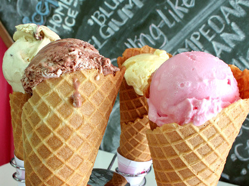 Ice cream cones