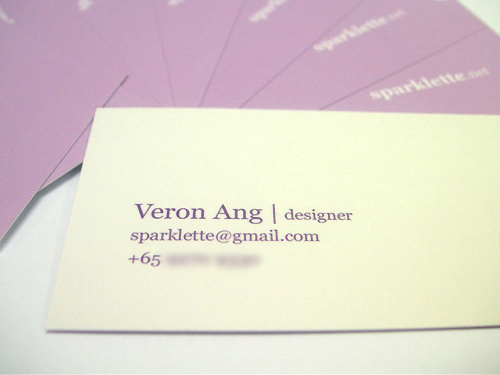 sparklette.net name cards