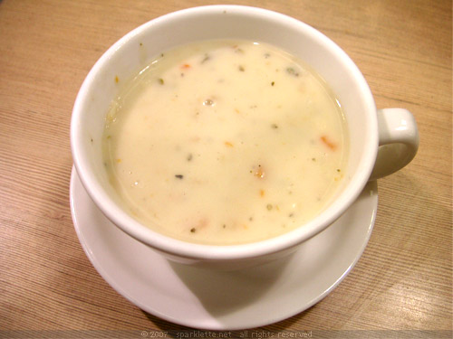 Clam chowder