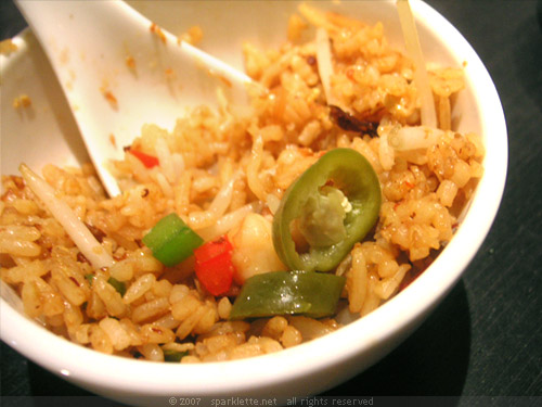 Seafood Fried Rice with XO Sauce